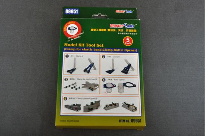 Master Tools Model Kit Tool Set (Clamp f elastic ban