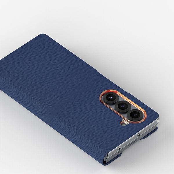 Actual product image GCS etui Bonnet Diary Sam Z Fold6 czarny/black AR10-02033A (Samsung Galaxy Z Fold6)