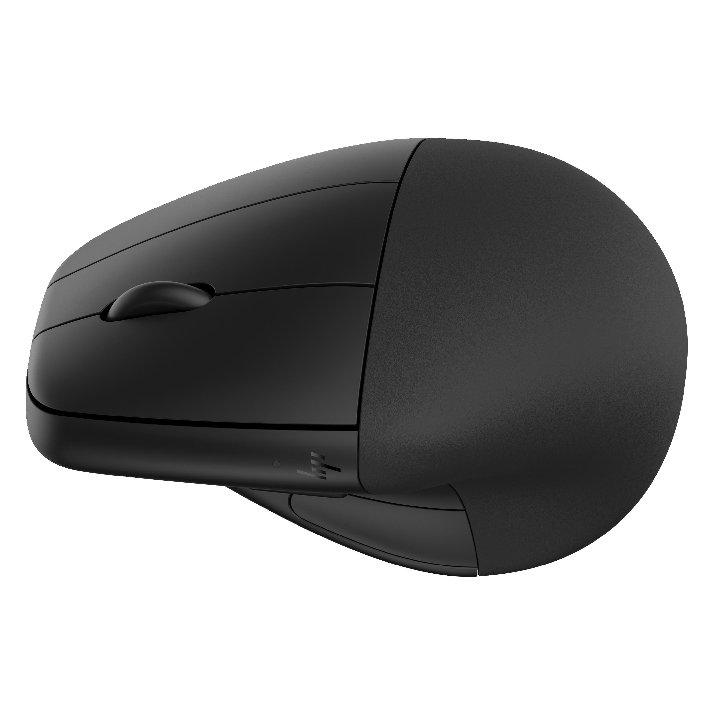 HP 925 Ergo (Kabellos), Maus, Schwarz