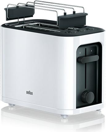 Actual product image Braun HT3000WH Toaster 2 slice(s)