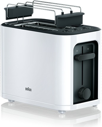 Produktbild Braun HT3000WH Toaster 2 Scheibe(n)