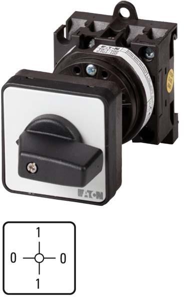 Actual product image Eaton ON-OFF switch, T0, 20 A, intermediate construction, 83932