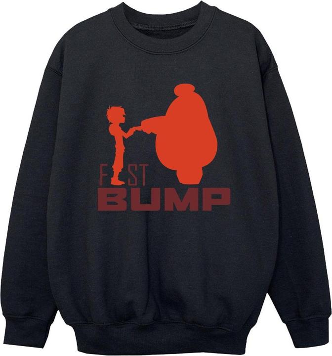 Produktbild Disney Big Hero 6 Baymax Fist Bump Cutout Sweatshirt Jungen (140, 146)