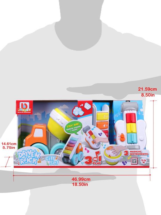 Actual product image BB Junior Work Trucks Gift Set