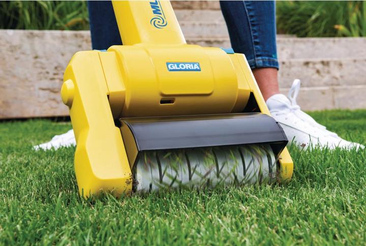 Produktbild Gloria Haus und Garten Rasenlüfter tzkrallen Multi Brush Lüfterwalze (Kehrmaschine)