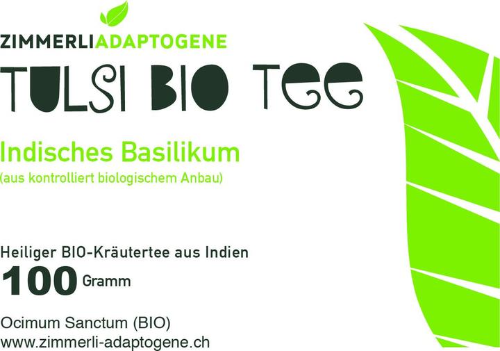 Produktbild Zimmerli Adaptogene Tulsi Tee (BIO) (100 g)