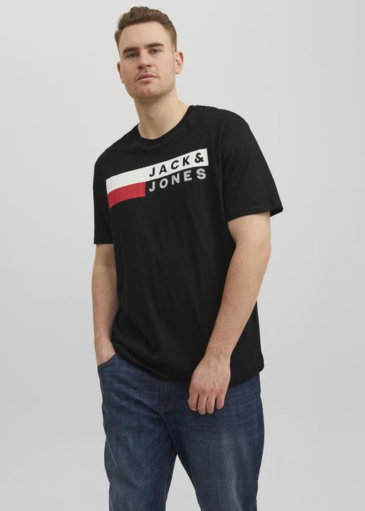 Produktbild Jack & Jones Logoprint Plus size T-shirt (4XL)