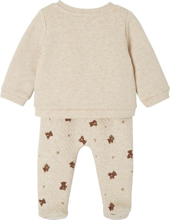 Actual product image Vertbaudet Baby-Set mit Teddyprint: Wickeljacke & Hose (68)