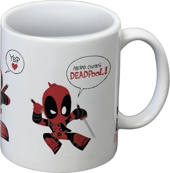 Actual product image Deadpool Here Comes Mug (325 ml)