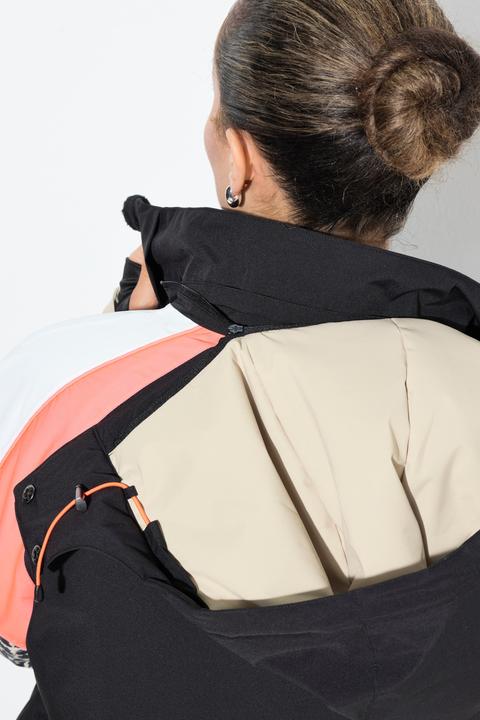 Actual product image Ulla Popken HYPRAR Patchwork Sleeve Performance Jacket (56)