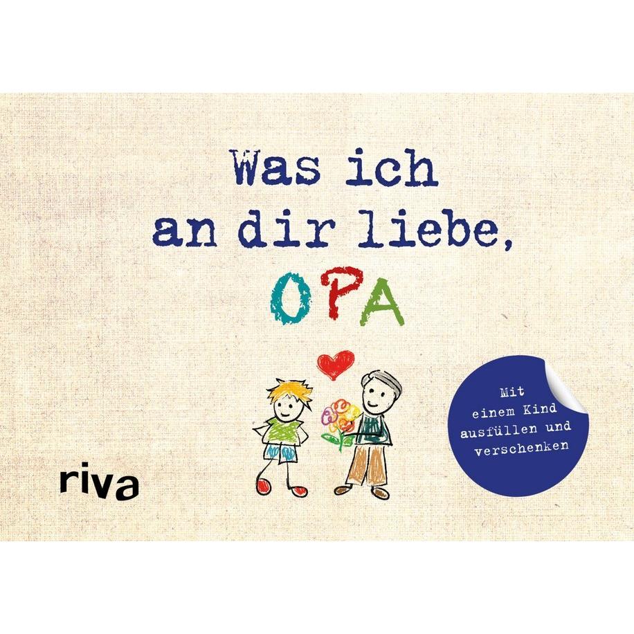 Riva, Fotoalbum, Was ich an dir liebe, Opa – Version für Kinder