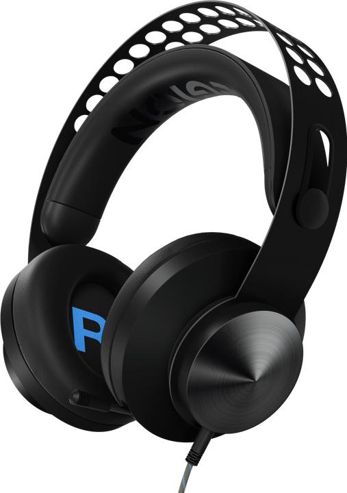 Actual product image Lenovo Legion H300 Headphones Wired Headband Gaming Black (Cable)