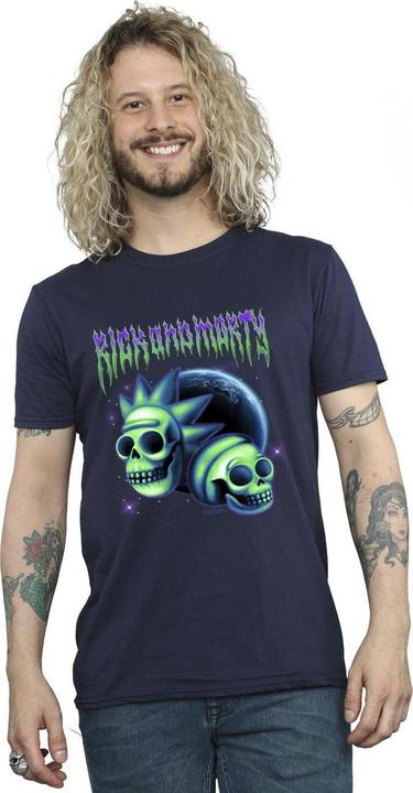 Produktbild Rick And Morty Space Skull TShirt (L)