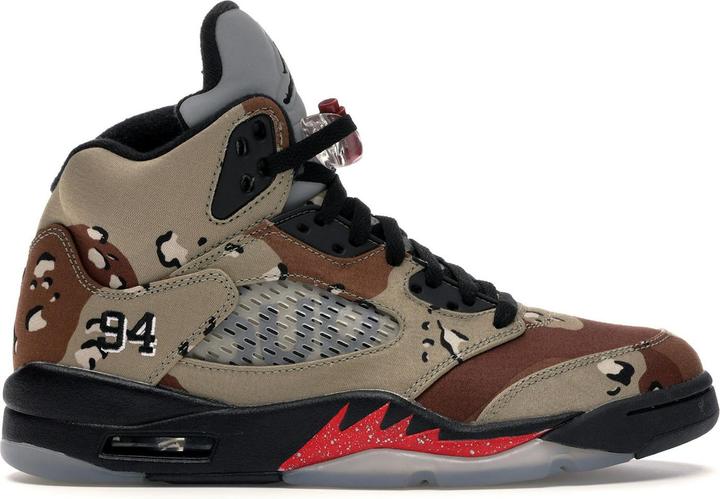 Immagine prodotto Jordan 5 Retro Supreme Desert Camo (42)