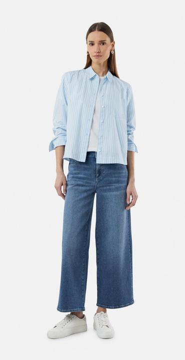 Actual product image Comma Bluse Streifenbluse mit aufgesetzter Tasche (46)