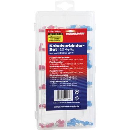 Magni Kabelverbinder Set 120 St. Box, wiederverw. (204087)