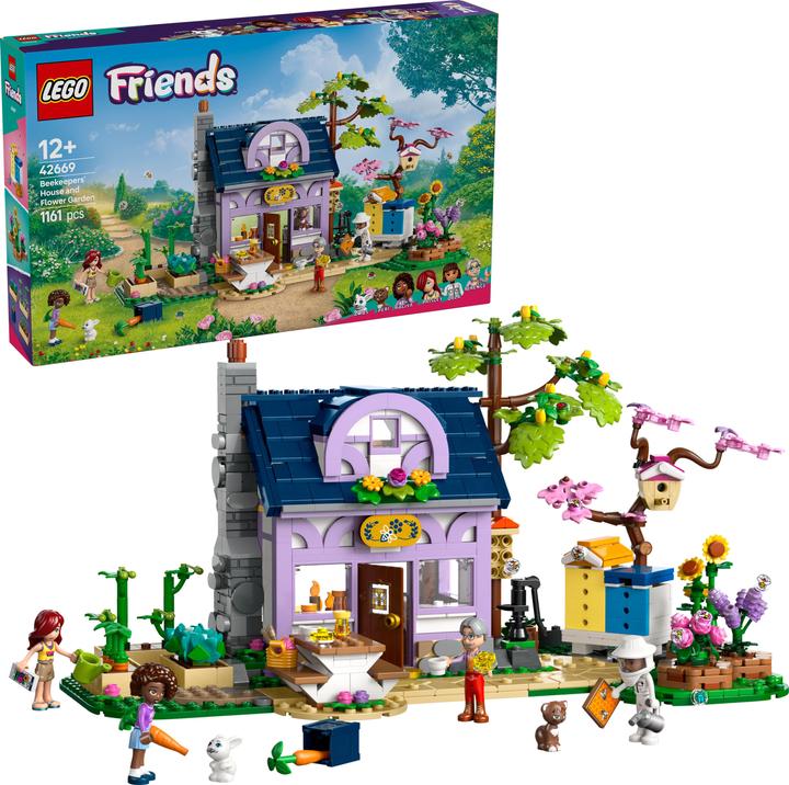 Immagine prodotto LEGO Haus und Blumengarten der Imker (42669, LEGO Friends)