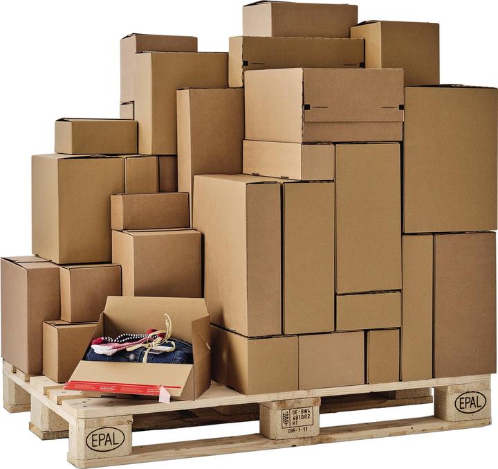Produktbild Colompac Versandkarton Eurobox Innenmasse: 29,4 x 38,7 x 19,4 cm (40 x 30 x 20 cm, 1 x)