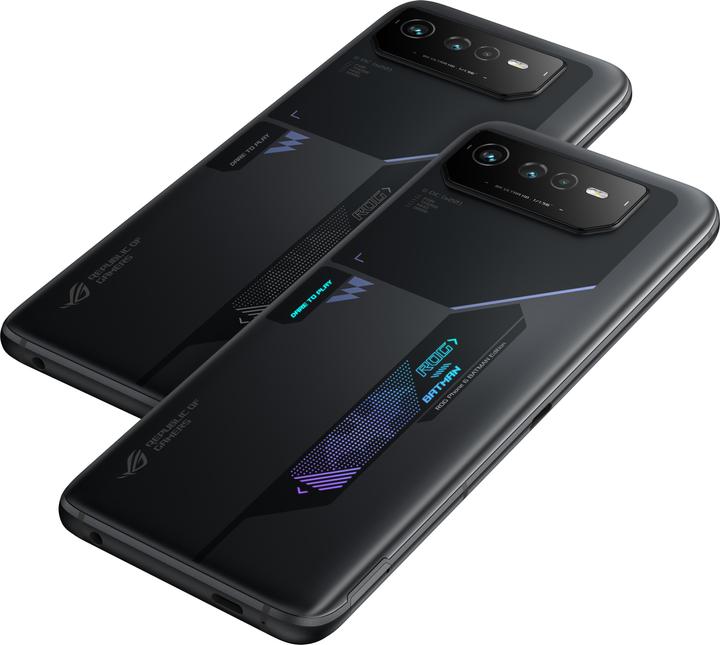 Actual product image ASUS ROG Phone 6 Batman Edition (256 GB, Black, 6.78", Dual SIM, 5G)