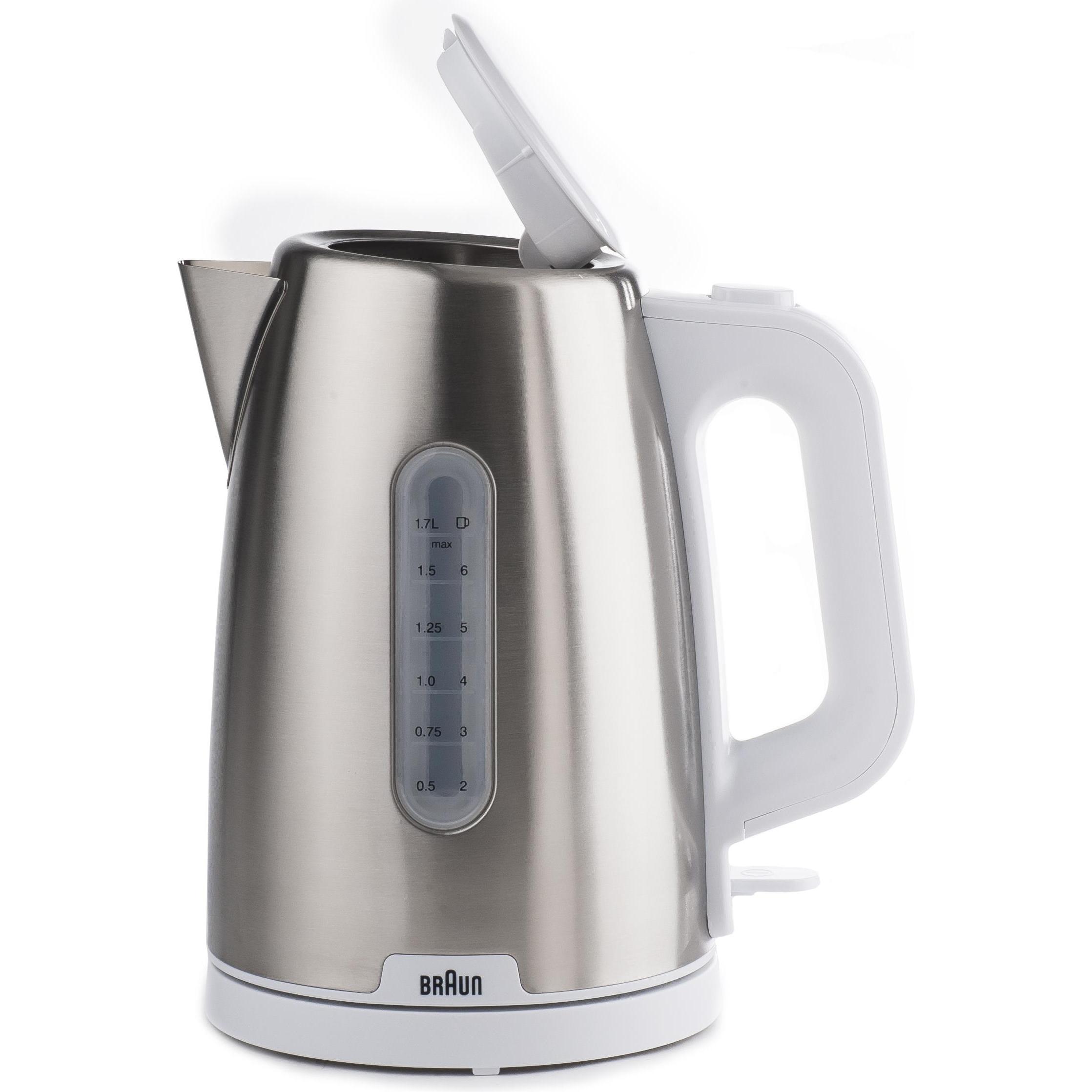 Braun Waterkoker WK 1500 WH 1,7l, Waterkoker, Wit