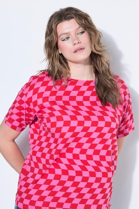 Produktbild Studio Untold T-Shirt, oversized, Schachbrett-Muster (42, 44)