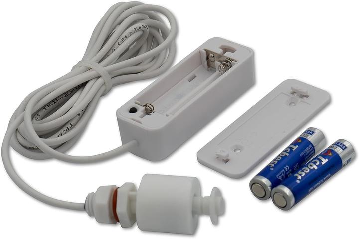 Actual product image Schabus 200150 Water detector with app control, with float switch battery-operated