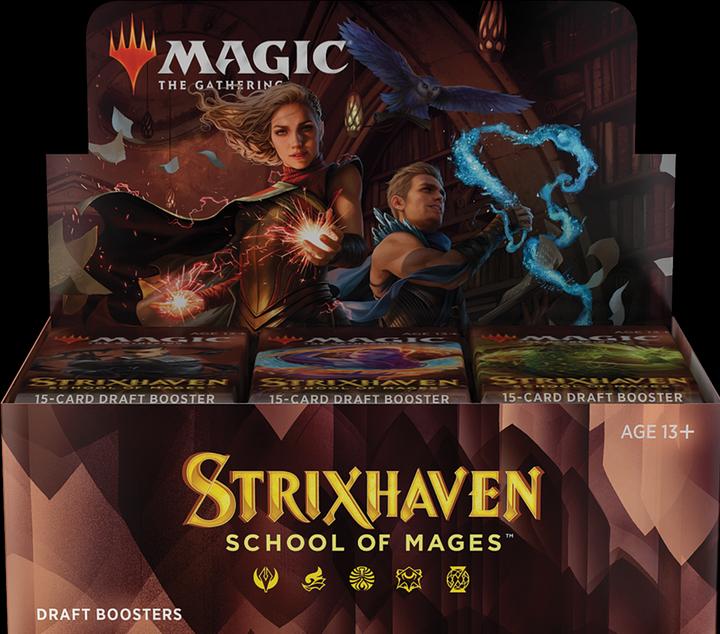 Immagine prodotto Magic the Gathering Strixhaven School Of Mages – Draft Booster Pack (Inglese, Pacchetto Booster)
