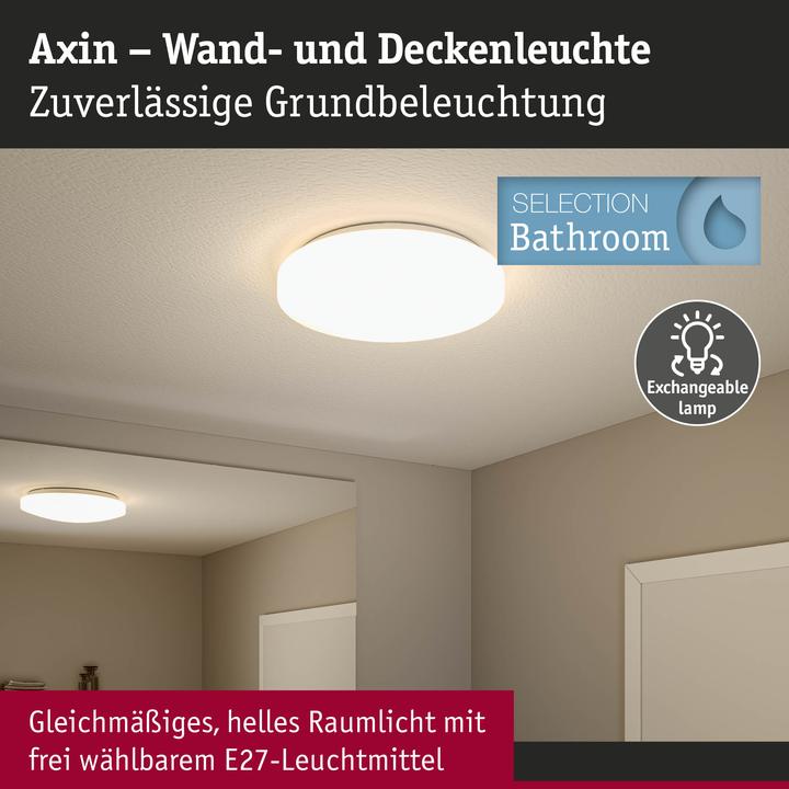Image du produit Paulmann Deckenleuchte Axin (E27)
