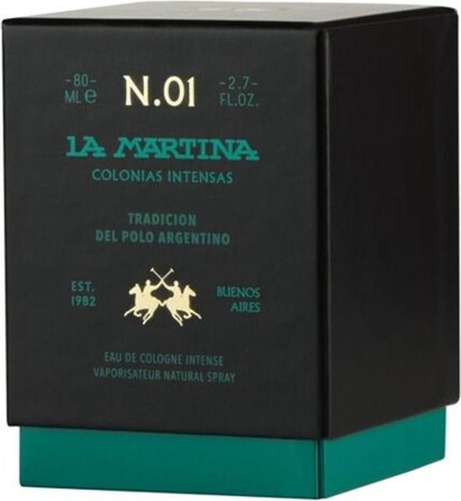 Immagine prodotto La Martina Eau de Cologne Intense Blue Gardenia 80ml per uomo e donna (Eau de cologne, 80 ml)