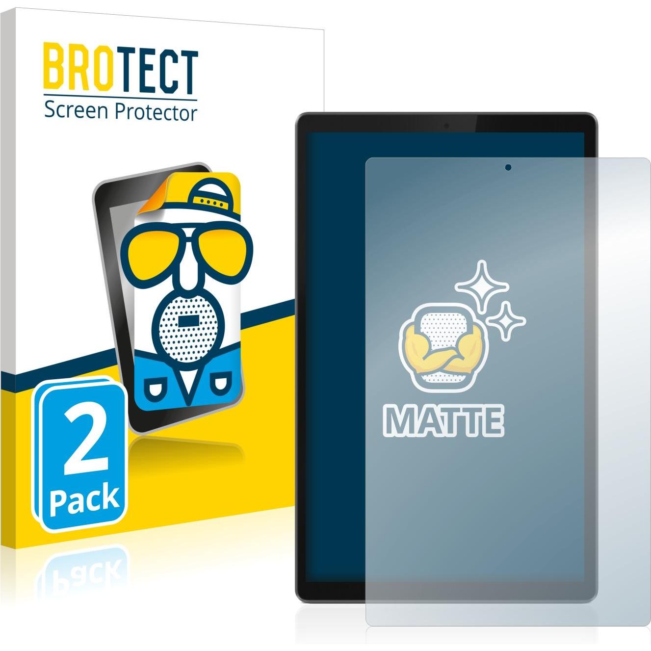 BROTECT Entspiegelungs-Schutzfolie Displayschutz Matt (2 Stück, Tab TB-X306F), Tablet Schutzfolie