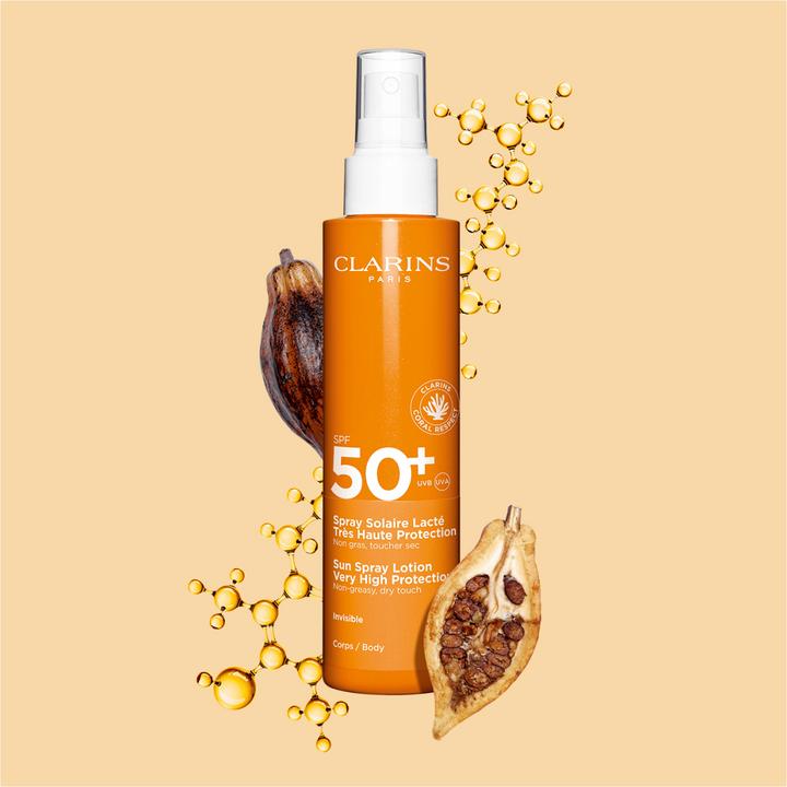 Immagine prodotto Clarins Lozione solare spray (Crema solare, SPF 50+, 150 ml, 203 g)