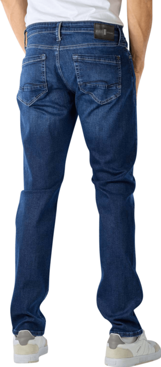 Actual product image Mavi Marcus Jeans Slim Straight Fit dark brushed ultra move (33)