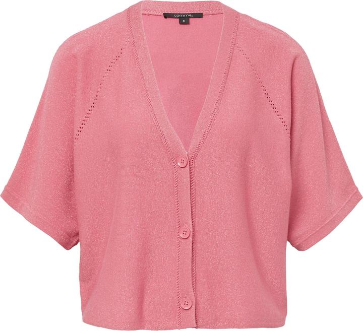 Immagine prodotto Comma Strickjacke Schimmernder Feinstrick-Cardigan mit Fledermausärmeln (L)