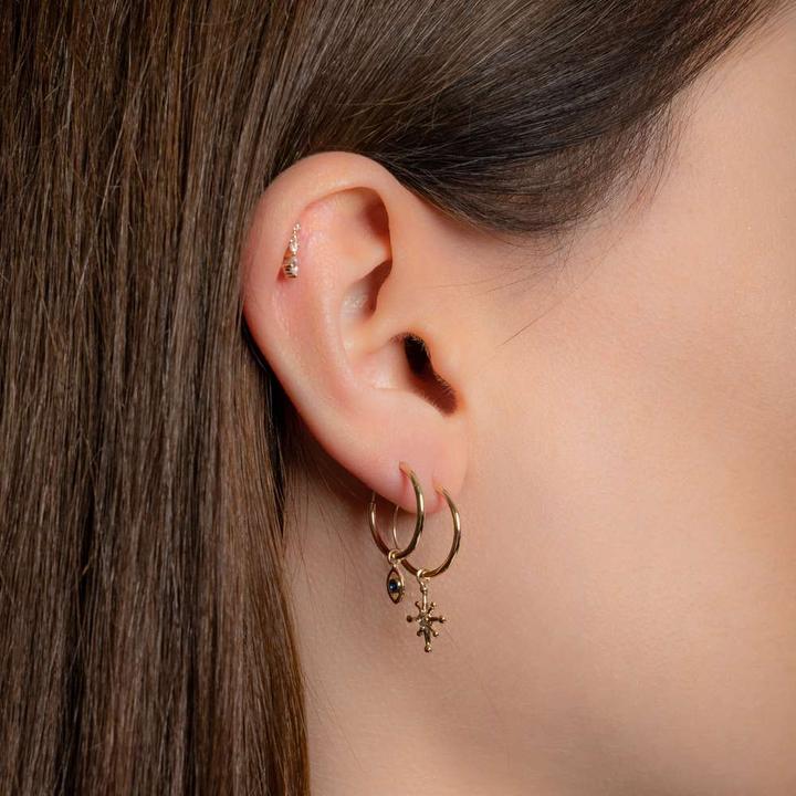 Produktbild Bijouteria Gold Ohrschmuck (Labor Diamant, Gold 14K)