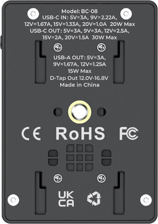 Accsoon Toprig BP-A Battery Plate (BC08) (Batteria della fotocamera)
