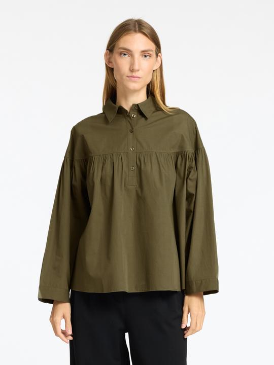 Produktbild Selected 100% Baumwoll Langarmbluse (36)