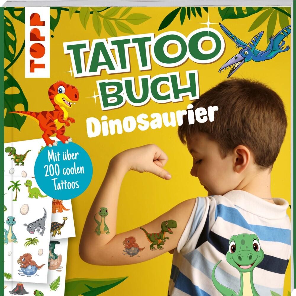 Thumbnail - Frech Tattoobuch Dinosaurier