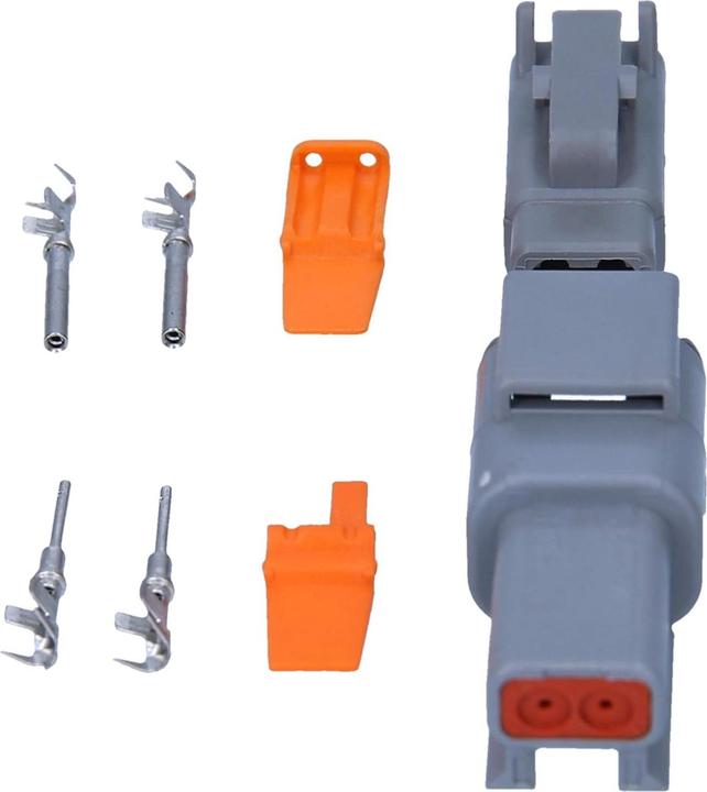Actual product image Kalitec GERMAN DTM Set 2-pin waterproof automotive industrial plug KALI-1402 0.3-1.3mm² I Original from