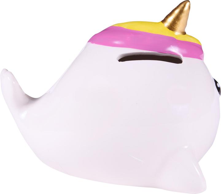 Image du produit Idena Tirelire en céramique Licorne-Dauphin 12,9x10x10cm