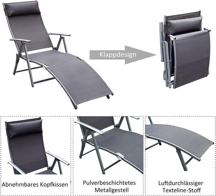 Produktbild Swisshandel24 Sonnenliege (180 cm)
