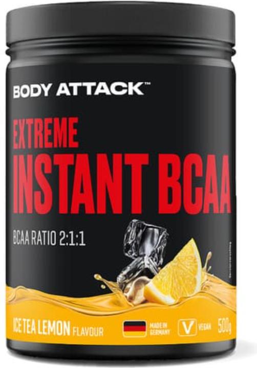 Produktbild Body Attack Extreme Instant BCAA (500g Dose) (Ice Tea, 1 Stk., 500 g)