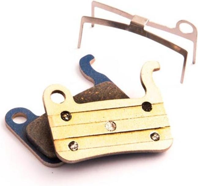 Produktbild Clarks Gold Shimano XTR 2007 (M965-M966), Saint, Deore LX 2005 Disc Brake Pads Semi Metalic £13.49 (Shimano, Semi-Metallisch)