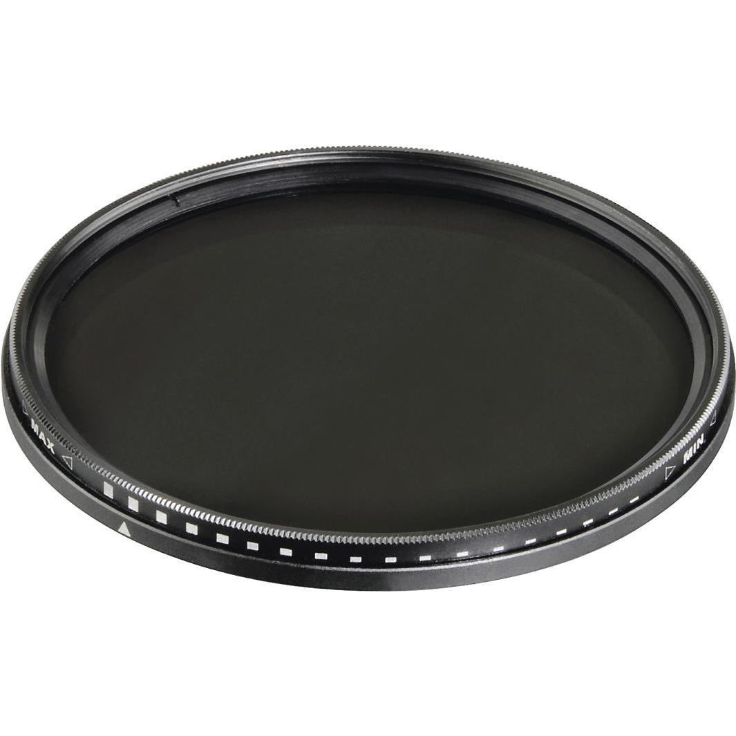 Hama Grau-Filter Vario ND2-400 (52 mm, ND- / Graufilter, 52 mm), Objektivfilter, Grau