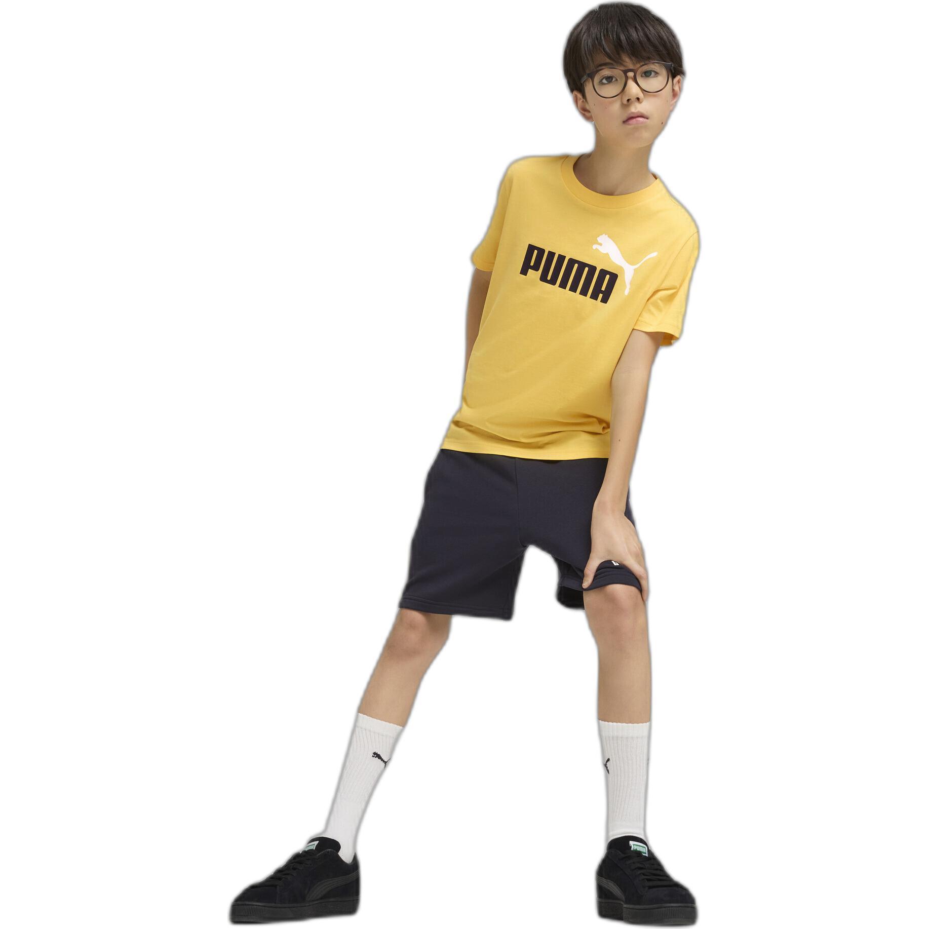 Thumbnail - Puma, Herren, Sportshirt, ESS 2 COLOR No.1 Logo Tee B (140), Gelb, 140