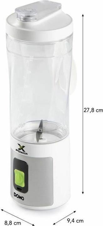 Produktbild Domo XPOWER MIXER ZUM MITNEHMEN Standmixer 120 W (120 W)