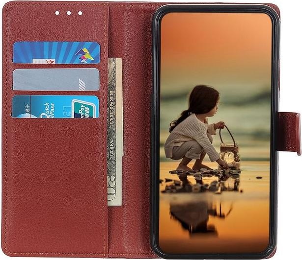 Image du produit MU Classic Série de couvertures de livres en cuir litchi (Apple iPhone 13 mini)