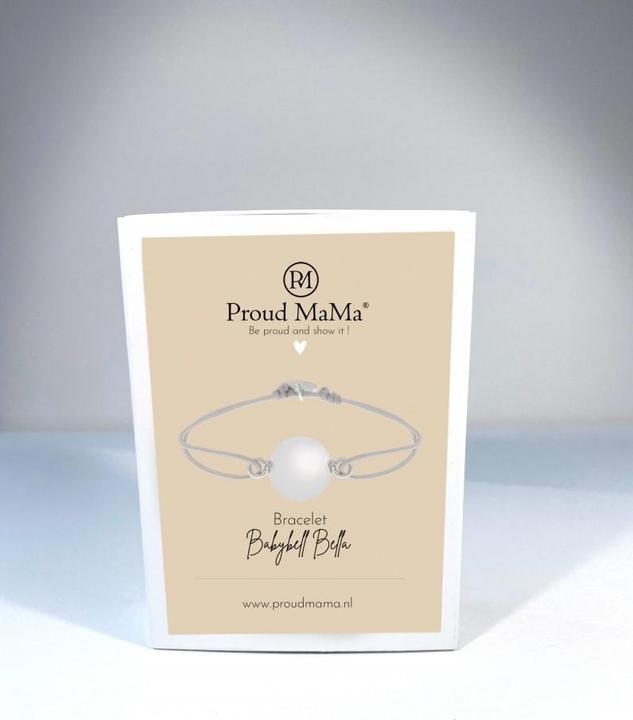Immagine prodotto Proud MaMa Bracciale Babybell Bella, argento (Senza nichel e senza piombo)