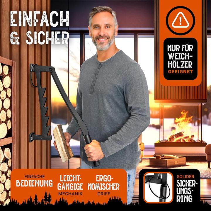 Immagine prodotto Bear Claw Holzspalter zur Wandmontage