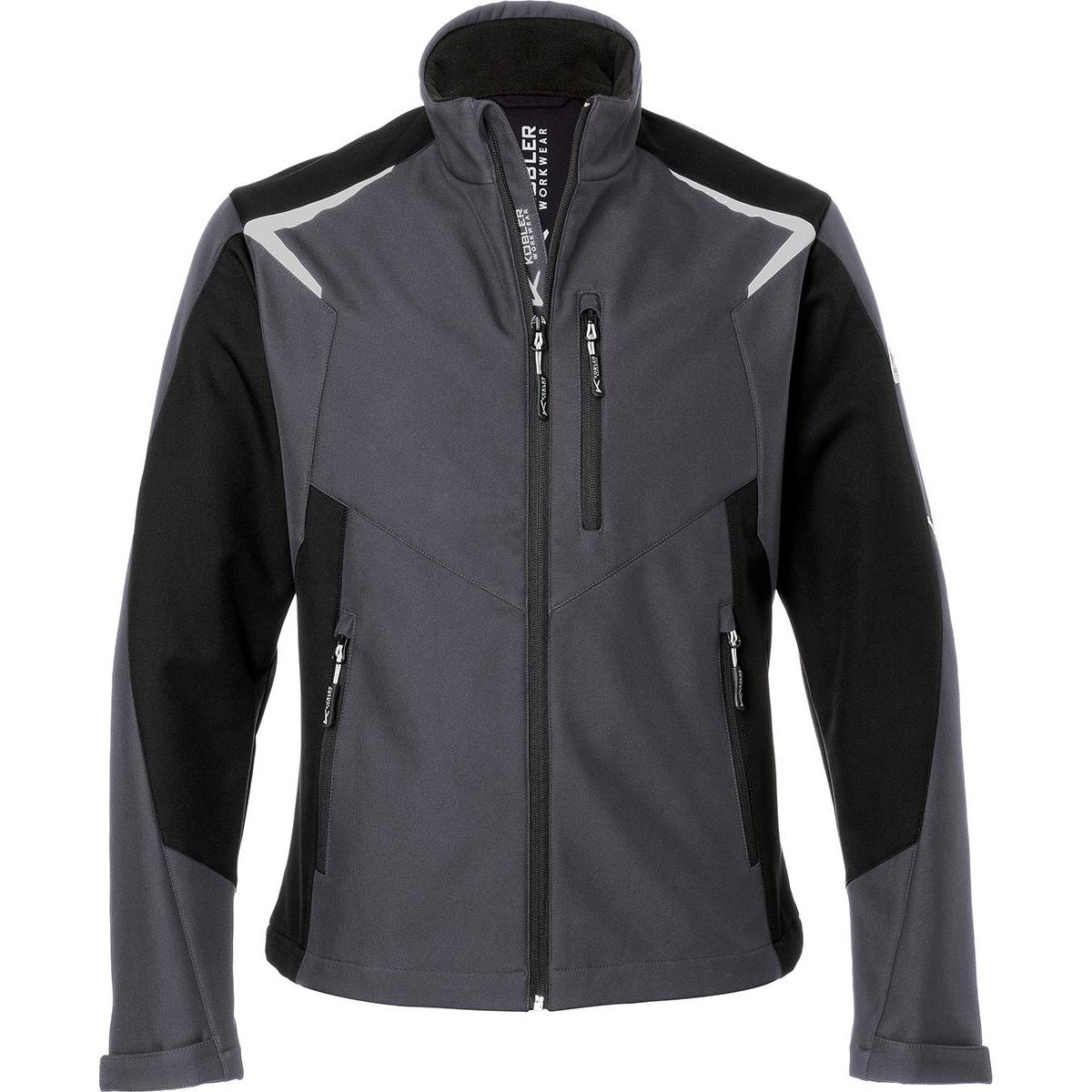 Kübler, Arbeitsjacke, Ultrashell Jacke WEATHER 1625 Gr.XL anthrazit/schwarz KÃoeBLER (XL)