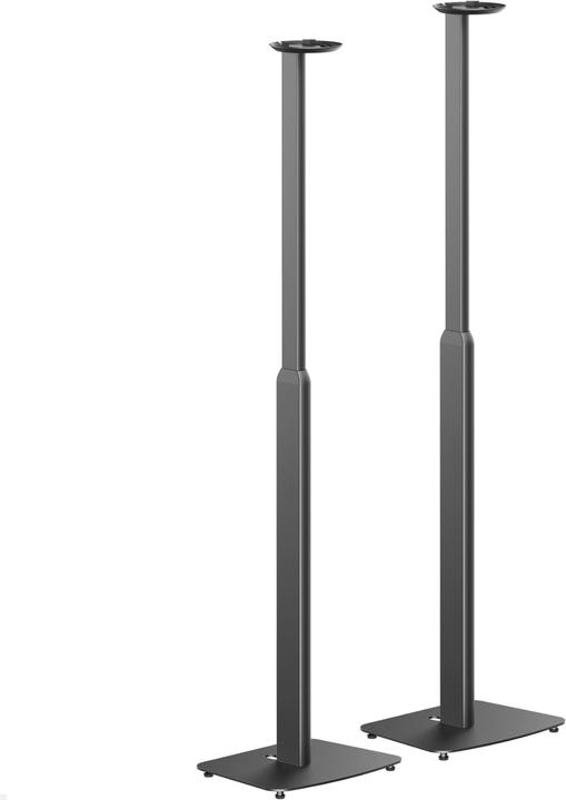 Actual product image TecLines TLH004B 2x speaker stand Sonos Era 100 height-adjustable, black (1 pcs.)